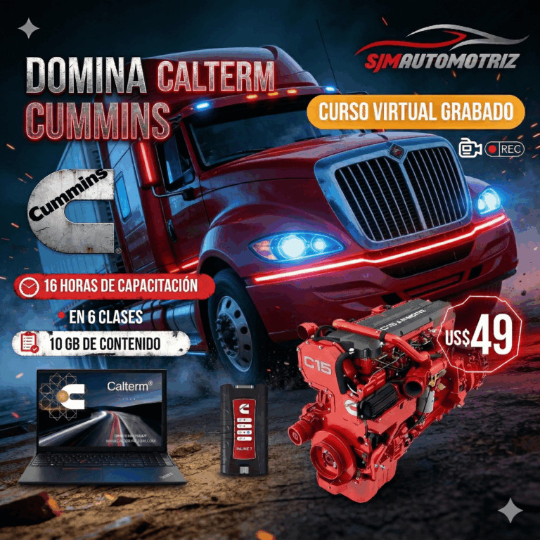 Curso Calterm Cummins | Reprogramación y Configuración Avanzada