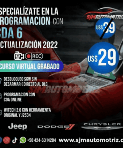 Curso Programación con CDA 6 – Diagnóstico y Configuración de Módulos Automotrices