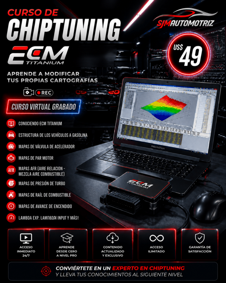 Curso Chiptuning ECM Titanium – Reprogramación y Optimize Performance