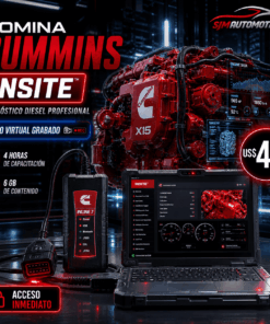 Curso Cummins INSITE: Diagnóstico, Calibración y Parámetros ECM (Online)