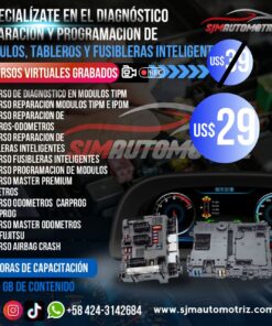 🚀Curso Módulos, Tableros, Odometros  y Fusibleras Inteligentes! (Pack 10)