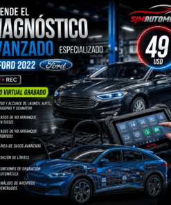Curso Diagnóstico Avanzado Ford 2022 – Herramientas Launch, Autel y Scanator