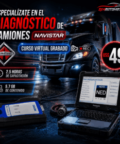 Curso Diagnóstico de Camiones International/Navistar: DTC, Parámetros y Calibraciones (Online)