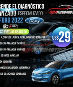 Curso Diagnóstico Avanzado Ford 2022 – Herramientas Launch, Autel y Scanator