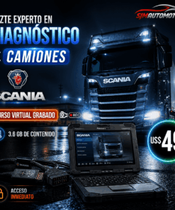 Curso Diagnóstico de Camiones Scania – DTC, Parámetros y Calibraciones (Online)