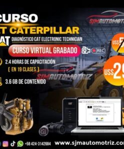 Curso CAT Electronic Technician (ET Caterpillar): Diagnóstico y Calibración de Maquinaria