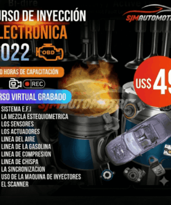 Curso de Inyección Electrónica – 20h EFI, Sensores y Scanner