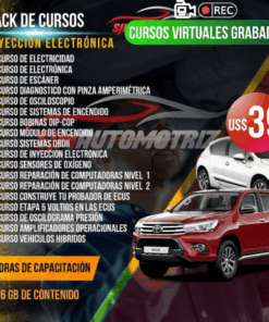 Pack 18 Cursos de Inyección Electrónica (Fuel Injection)