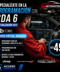 Curso Programación en Línea GM, Ford, FCA y VW