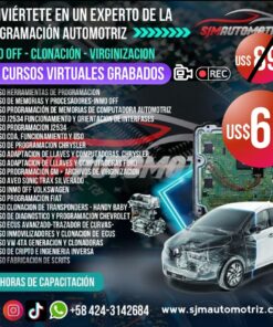 Pack 20 Cursos de Programación Automotriz | Inmo Off, Clonación y Virginización