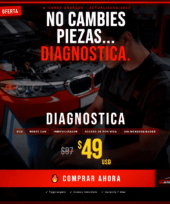 Curso de Diagnóstico Automotriz Avanzado 2026