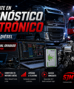 Curso Diagnóstico Electrónico en Motores Volvo y Renault | SJM Automotriz