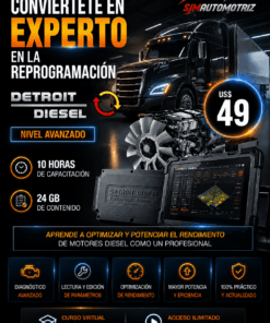 Reprogramación Detroit Diesel Nivel Avanzado.