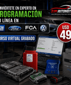 Curso Programación en Línea GM, Ford, FCA y VW