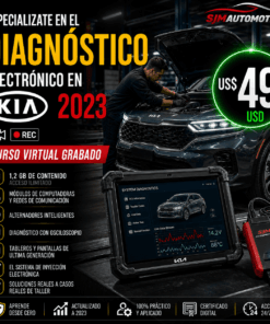 Curso Diagnóstico Electrónico KIA 2023 – ECS, Osciloscopio y Tableros