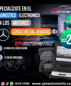 Curso Diagnóstico Electrónico en Motores Mercedes – Sistemas PLD, XENTRY & DAS