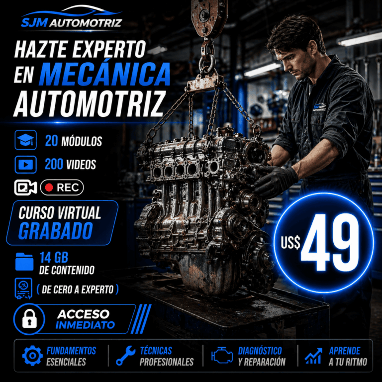 Curso Mecánica Automotriz 200 Completo