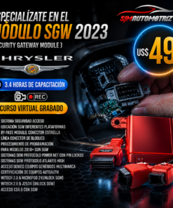 Módulo SGW – Desbloqueo de Seguridad FCA (Fiat, Chrysler, Jeep, RAM)