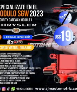 Módulo SGW – Desbloqueo de Seguridad FCA (Fiat, Chrysler, Jeep, RAM)