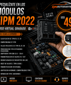 Curso Módulos TIPM 2022 – Diagnóstico y Reparación de Sistemas Eléctricos Chrysler