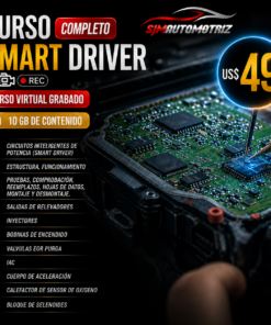 Curso Smart Driver (Completo): Diagnóstico de Actuadores y Módulos | Online y Descargable