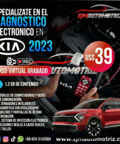 Curso Diagnóstico Electrónico KIA 2023 – ECS, Osciloscopio y Tableros