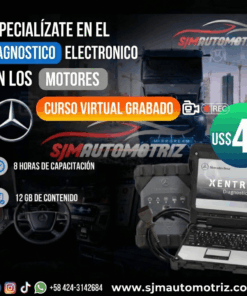 Curso Diagnóstico Electrónico en Motores Mercedes – Sistemas PLD, XENTRY & DAS