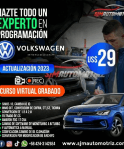 Curso Programación Volkswagen 2023 – ECUs, Inmovilizadores y Codificación VAG