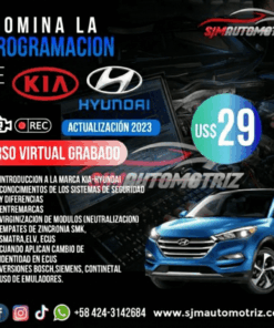 Curso Programación Kia/Hyundai Actualizado 2023 – ECUs, Inmovilizadores y Llaves