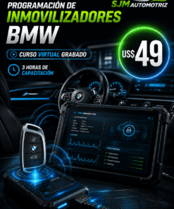 Curso Programación de Inmovilizadores BMW y VW – Nivel Profesional 2024