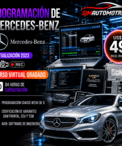 Programación Mercedes-Benz Actualización 2023 – ECUs, Llaves e Inmovilizadores