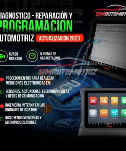 Curso Diagnóstico, Reparación y Programación Automotriz (Online)