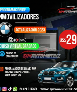 Curso Programación de Inmovilizadores BMW y VW – Nivel Profesional 2024
