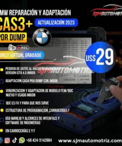 Curso BMW CAS3 Actualización 2023 – Reparación y Adaptación por Dump