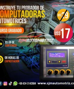 Construye tu Probador de ECUs (Computadoras Automotrices)