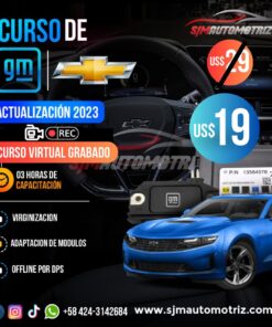 Curso GM Chevrolet Adaptación de Módulos Offline por DPS – Actualización 2023