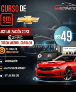 Curso GM Chevrolet Adaptación de Módulos Offline por DPS