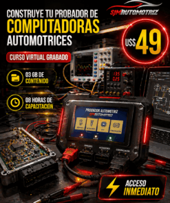 Construye tu Probador de ECUs (Computadoras Automotrices)