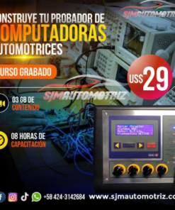 Construye tu Probador de ECUs (Computadoras Automotrices)