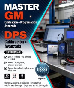 Curso Master GM DPS Avanzado – Programación y Calibración Chevrolet/GM