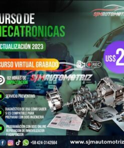 Curso Mecatrónica Automotriz 2023 – Diagnóstico Electrónico y Neumático (Online)