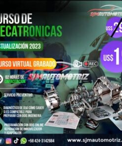 Curso Mecatrónica Automotriz 2023 – Diagnóstico Electrónico y Neumático (Online)