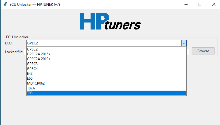 ECU Unlocker HPTUNER V7