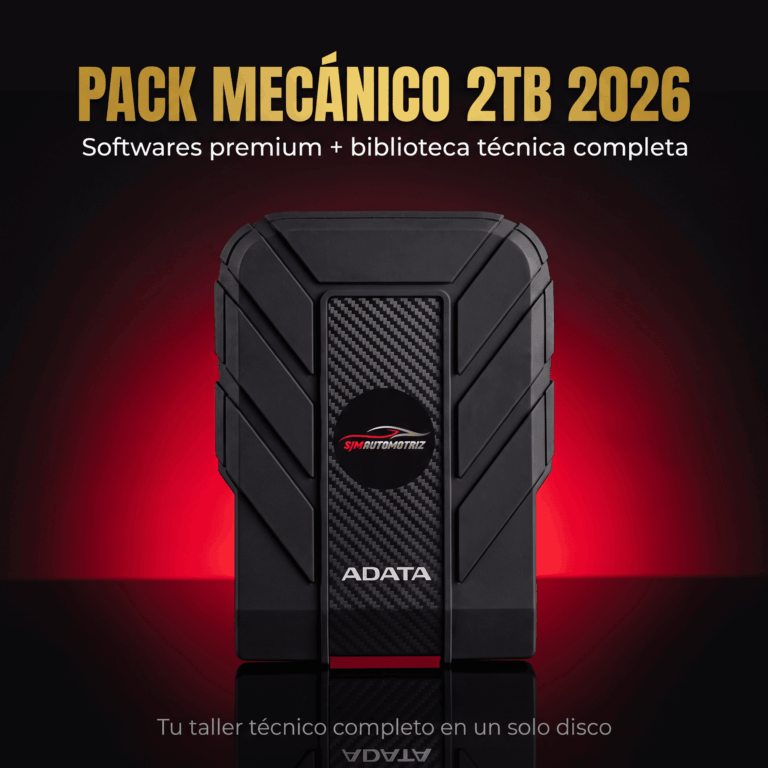 Pack Mecánico 2TB| Diagramas, Pinouts y Manuales 1960–2026