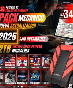 🔍 Pack Mecanico 2TB | Actualización 2025: Diagramas y Software Automotriz (Sin Suscripciones)
