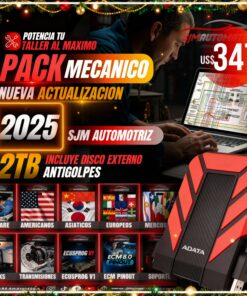 🔍 Pack Mecanico 2TB | Actualización 2025: Diagramas y Software Automotriz (Sin Suscripciones)