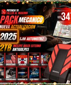 🔍 Pack Mecanico 2TB | Actualización 2025: Diagramas y Software Automotriz (Sin Suscripciones)