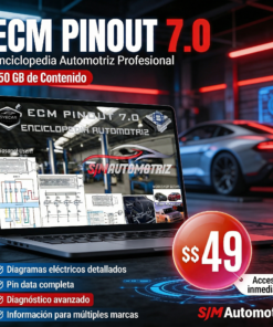 💻 ECM Pinout 7.0 – Diagramas Eléctricos y Pinout ECU Profesional Automotriz 🎁 BONUS: Manuales y Diagramas Autos Chinos (50GB) + Mitchell ProDemand 2016–2022 (18GB)