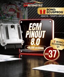 ECM Pinout 8.0: Pinouts ECU + Diagramas (+80.000) | SJM