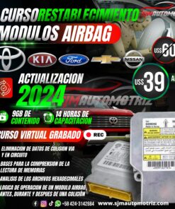 🚀Curso de Módulos Airbag Restablecimiento Actualización 2024